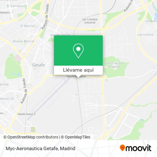 Mapa Myc-Aeronautica Getafe