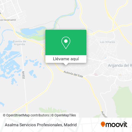 Mapa Asalma Servicios Profesionales