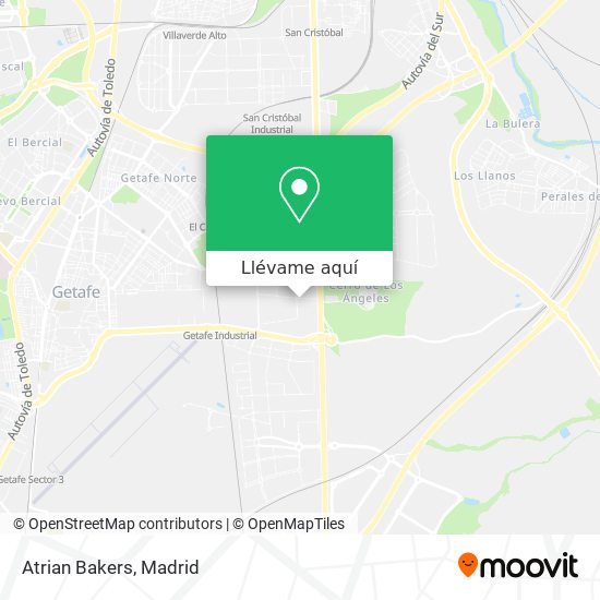 Mapa Atrian Bakers