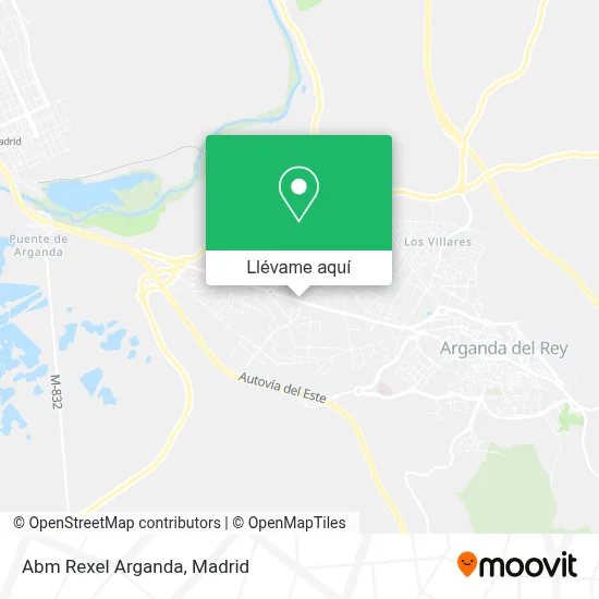 Mapa Abm Rexel Arganda