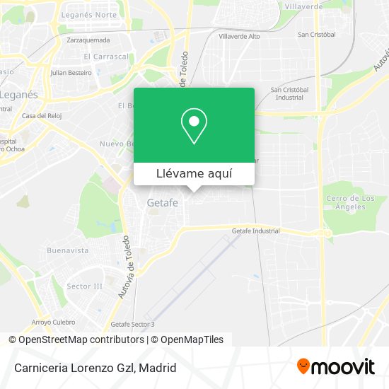 Mapa Carniceria Lorenzo Gzl