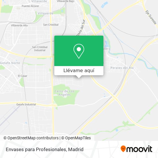 Mapa Envases para Profesionales