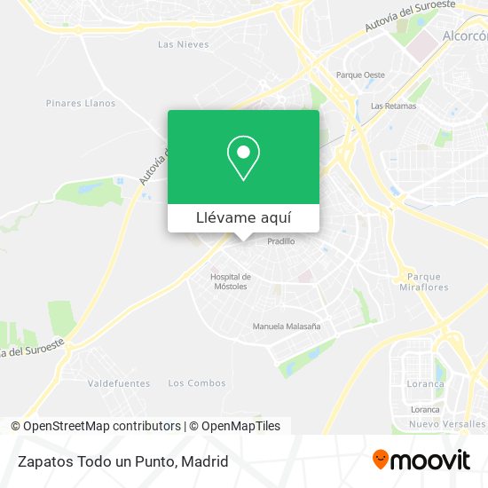 Mapa Zapatos Todo un Punto