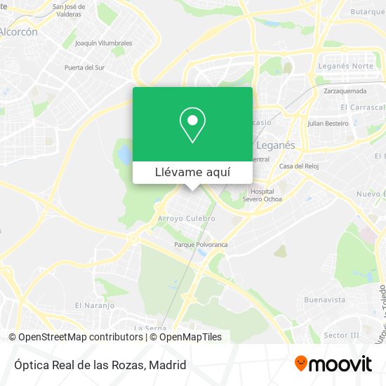 Mapa Óptica Real de las Rozas