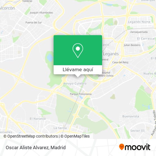 Mapa Oscar Aliste Alvarez