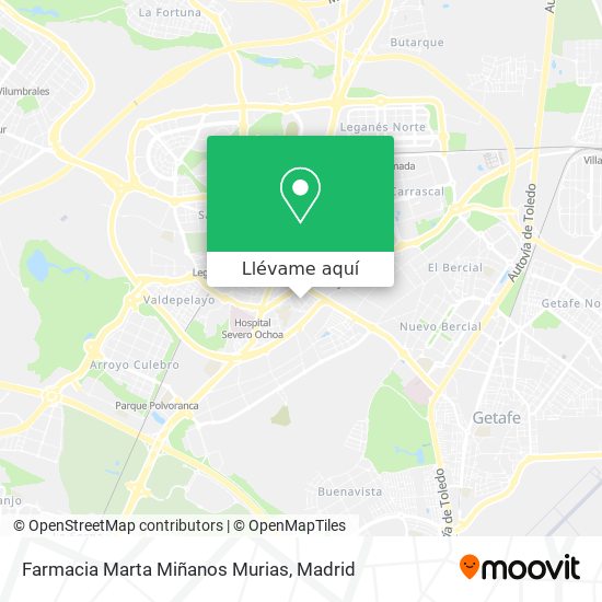 Mapa Farmacia Marta Miñanos Murias