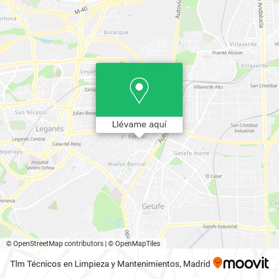 Mapa Tlm Técnicos en Limpieza y Mantenimientos