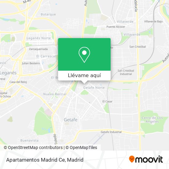 Mapa Apartamentos Madrid Ce