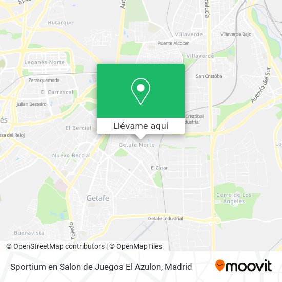 Mapa Sportium en Salon de Juegos El Azulon