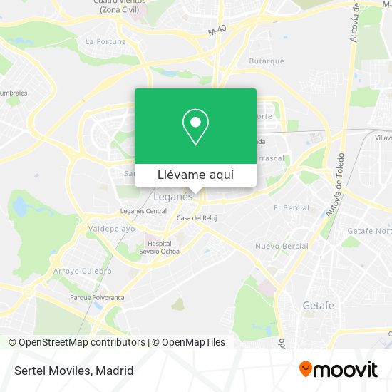 Mapa Sertel Moviles