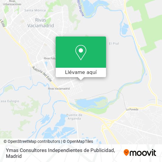 Mapa Ymas Consultores Independientes de Publicidad