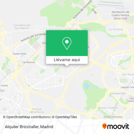 Mapa Alquiler Bricotaller