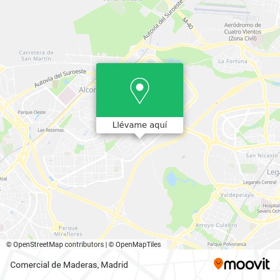 Mapa Comercial de Maderas