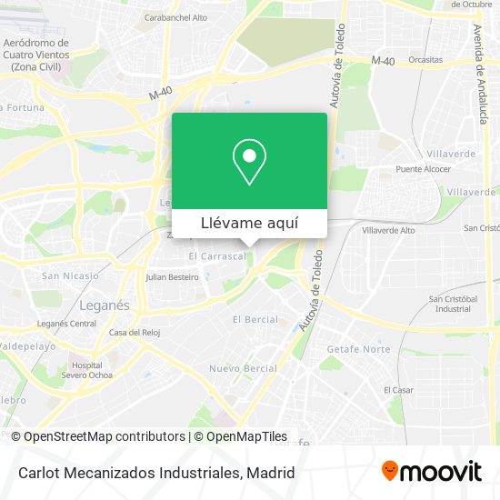 Mapa Carlot Mecanizados Industriales