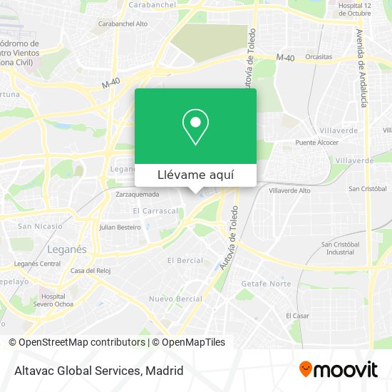 Mapa Altavac Global Services