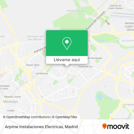 Mapa Arpime Instalaciones Electricas