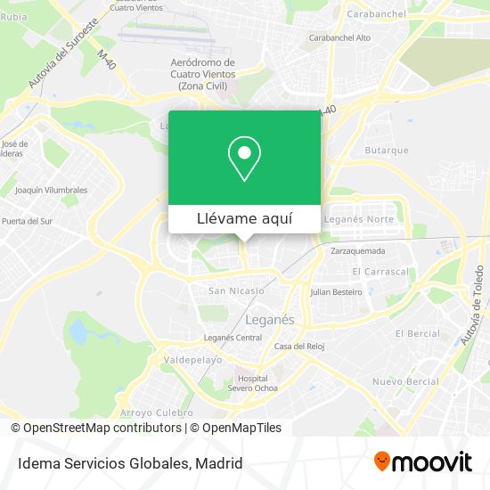 Mapa Idema Servicios Globales