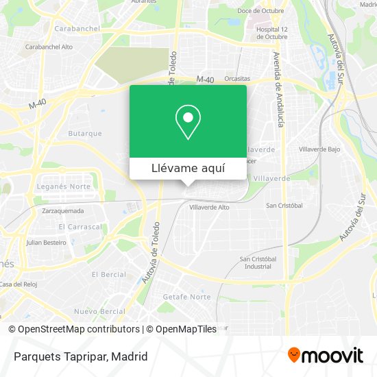 Mapa Parquets Tapripar