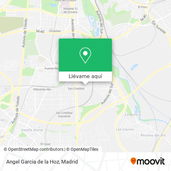 Mapa Angel Garcia de la Hoz