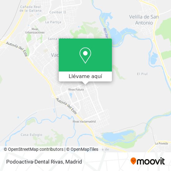 Mapa Podoactiva-Dental Rivas