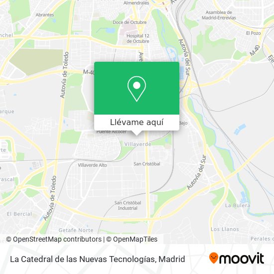 Mapa La Catedral de las Nuevas Tecnologías