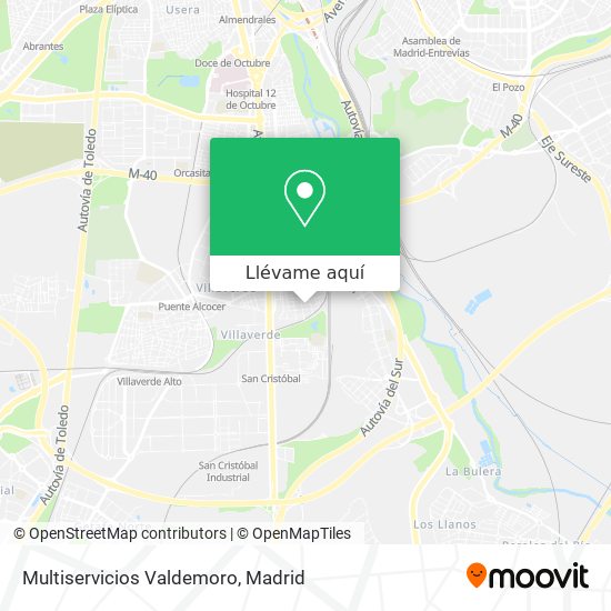 Mapa Multiservicios Valdemoro