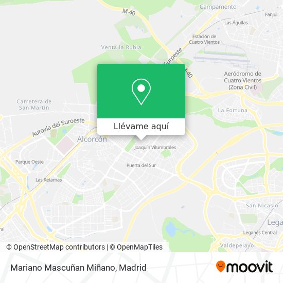 Mapa Mariano Mascuñan Miñano