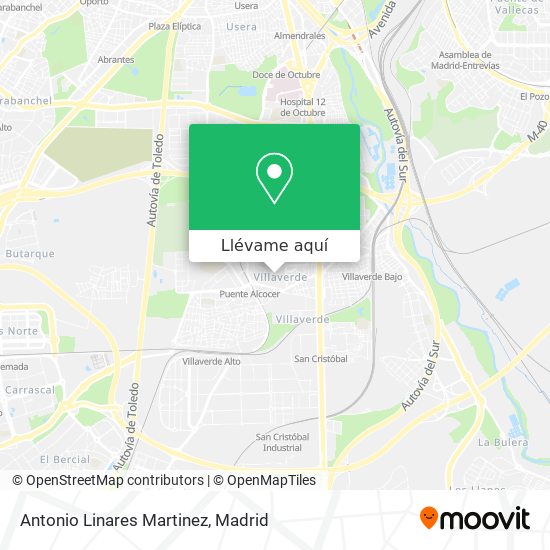 Mapa Antonio Linares Martinez