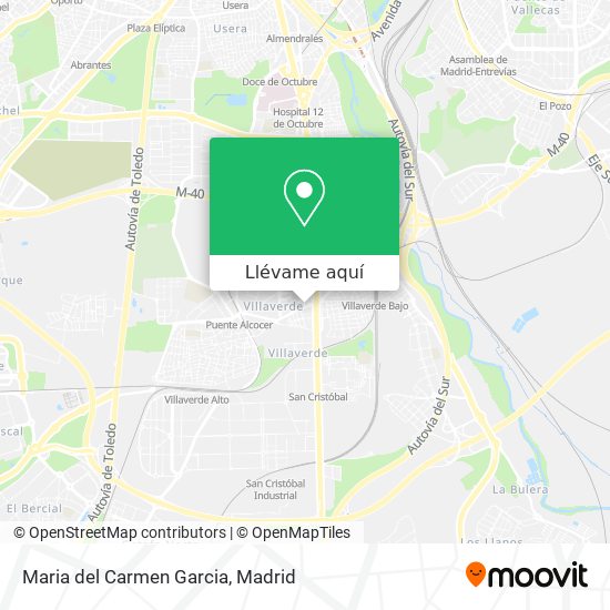 Mapa Maria del Carmen Garcia