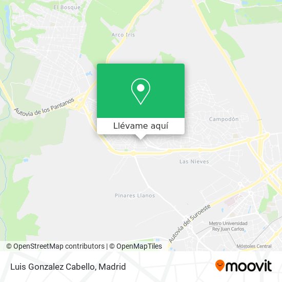 Mapa Luis Gonzalez Cabello