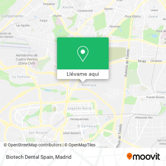Mapa Biotech Dental Spain