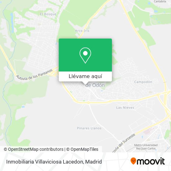 Mapa Inmobiliaria Villaviciosa Lacedon