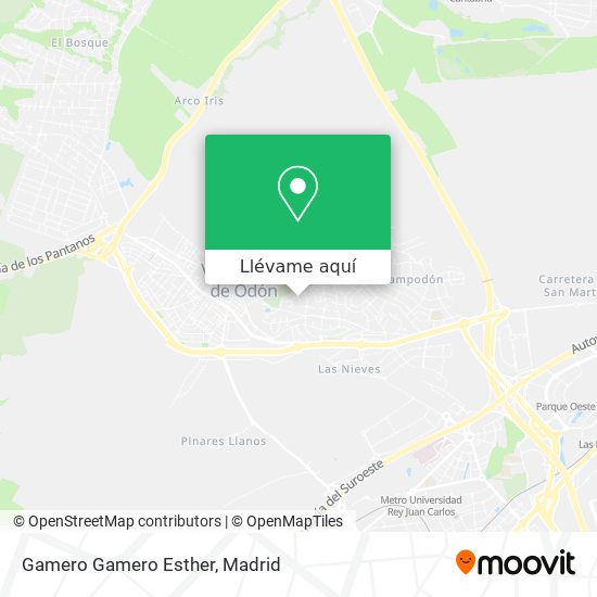 Mapa Gamero Gamero Esther