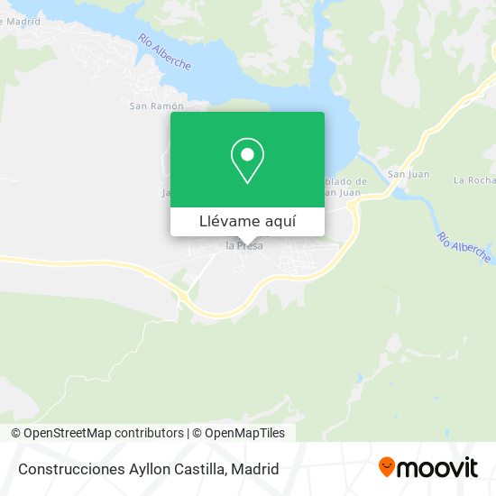 Mapa Construcciones Ayllon Castilla