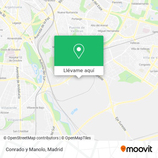 Mapa Conrado y Manolo