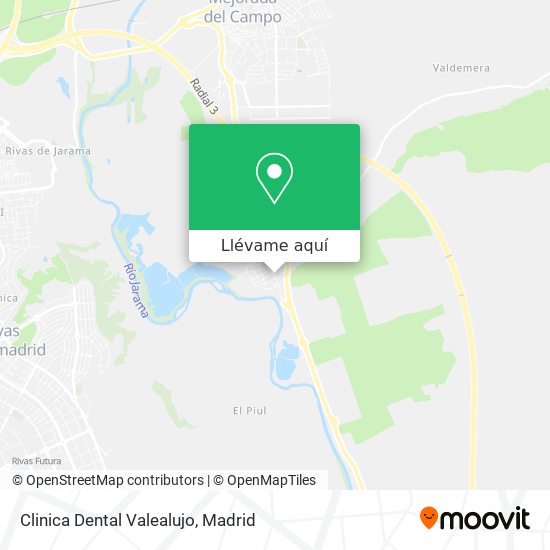 Mapa Clinica Dental Valealujo