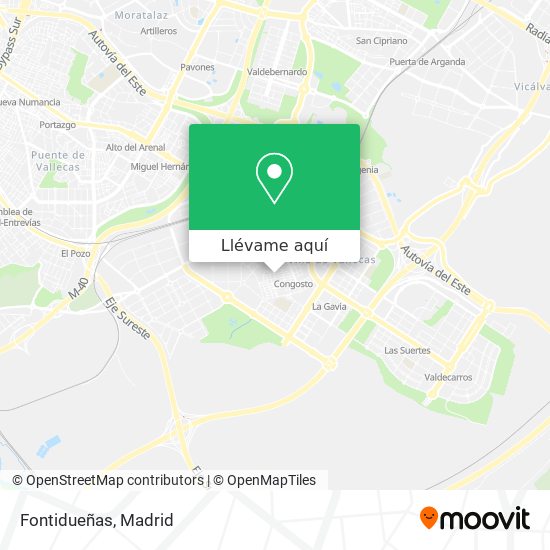 Mapa Fontidueñas
