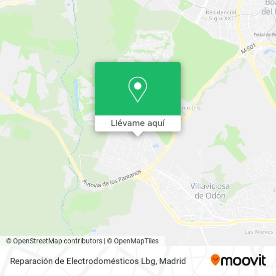 Mapa Reparación de Electrodomésticos Lbg