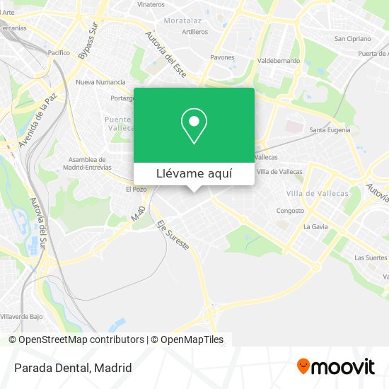 Mapa Parada Dental