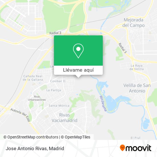 Mapa Jose Antonio Rivas