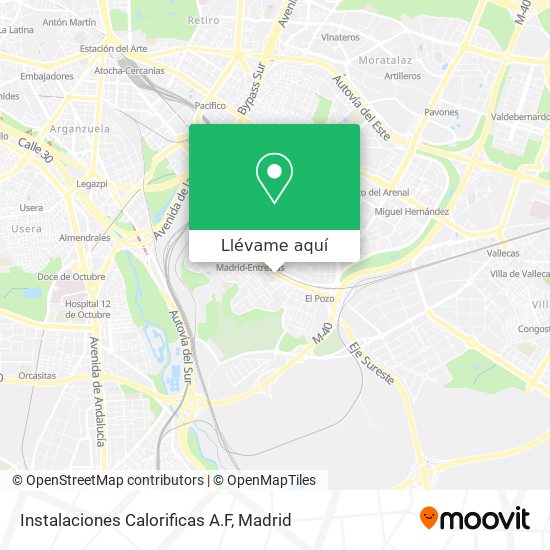 Mapa Instalaciones Calorificas A.F
