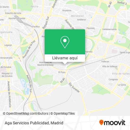 Mapa Aga Servicios Publicidad