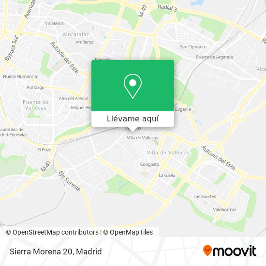 Mapa Sierra Morena 20