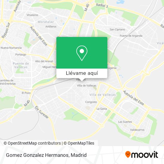 Mapa Gomez Gonzalez Hermanos