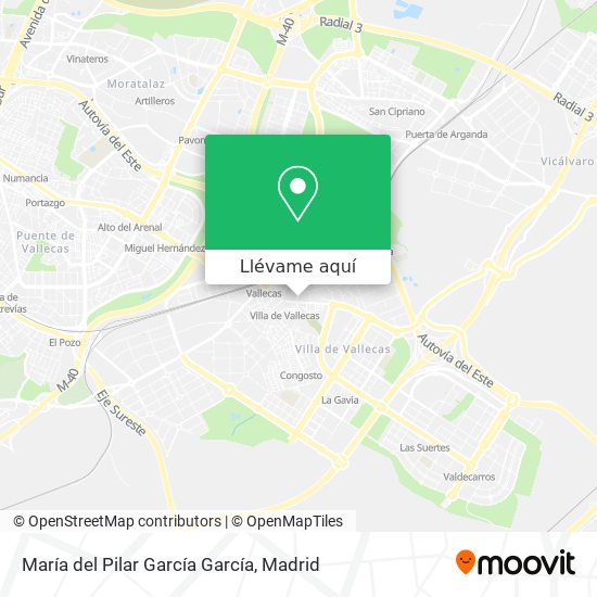 Mapa María del Pilar García García