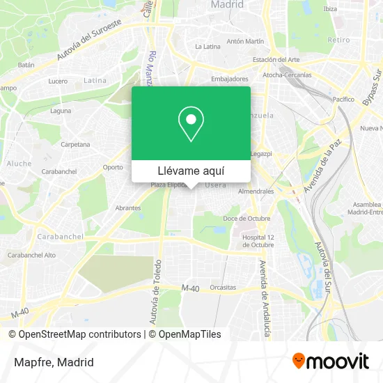 Mapa Mapfre