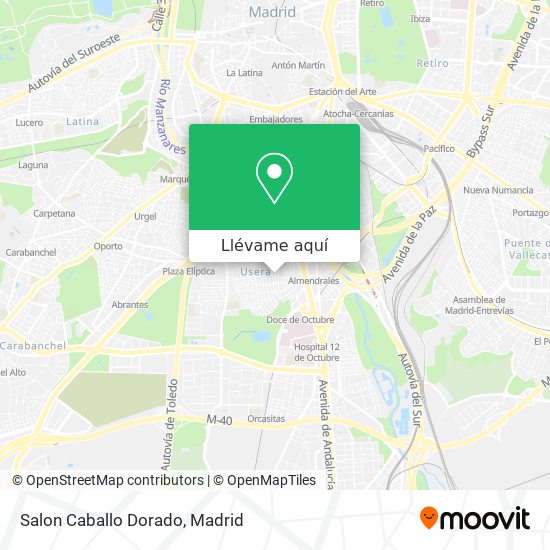 Mapa Salon Caballo Dorado