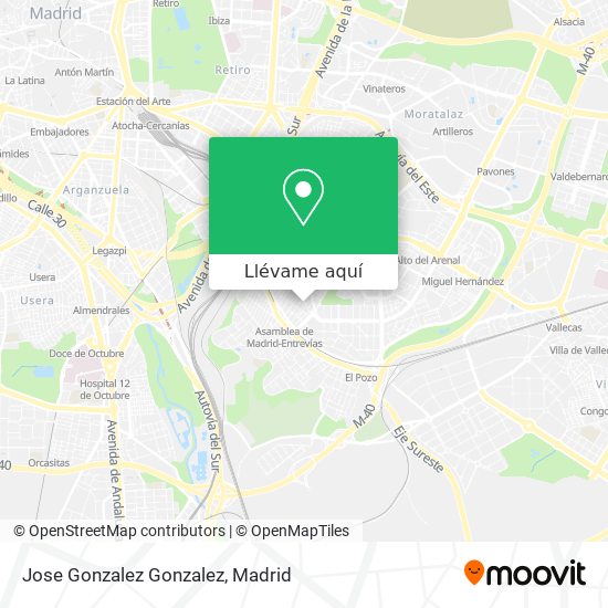 Mapa Jose Gonzalez Gonzalez