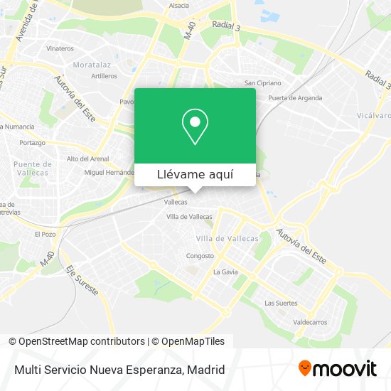 Mapa Multi Servicio Nueva Esperanza