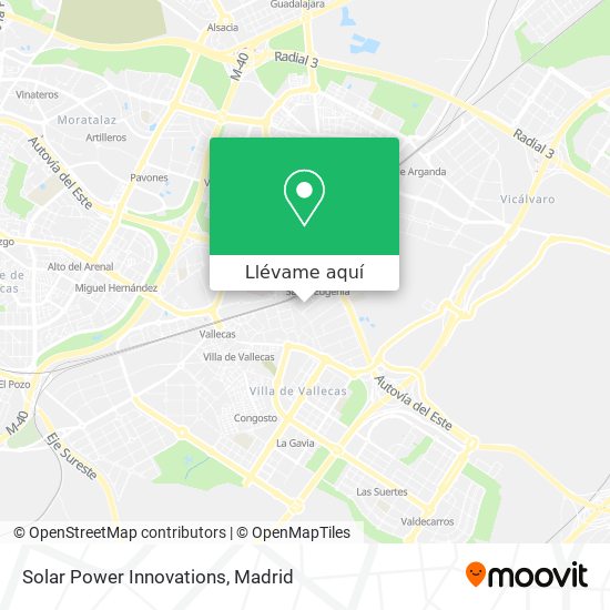 Mapa Solar Power Innovations